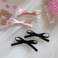 New Style Japan South Korea Sweet Bow Hair Clip Versatile Bang Clip Princess Hair Card Soft Girl Edge Clip Girl Hair Accessories Hair Accessories