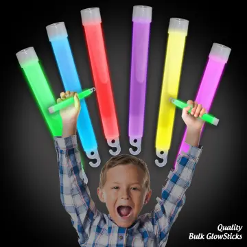 10PCS Glow Sticks Bulk Emergency Glow Sticks 6 Inch Light Up