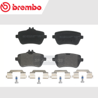 BREMBO ผ้าดิสเบรคหลัง BENZ S CLASS W222 (350 400) (300 BlueTEC Hyb) (500e  Exclusive) P50 117B