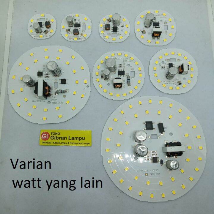 PCB LED AC Berbagai Jenis Watt (BMX) - Modul DOB Lampu LED AC | Lazada ...