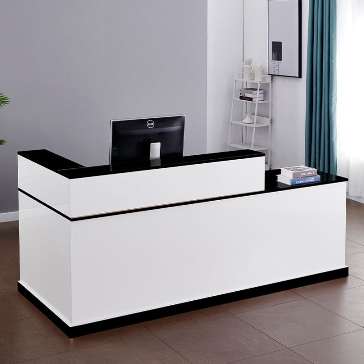 Bar cashier reception desk counter small company commercial shop modern ...