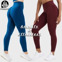 【CC】◊  Effortless Seamless Leggings Push Up Booty Scrunch Butt Stretch Workout Gym Tights Pants