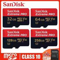 ผลิตภัณฑ์ที่ได้รับการรับรอง SanDisk Micro SD 32GB 64GB 128GB 256GB 512GB การ์ดหน่วยความจำ80เมกะไบต์/วินาที SDHC XC Class 10การ์ดหน่วยความจำ TF