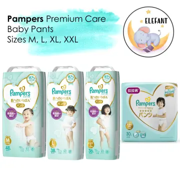 Buy Pampers Premium Care Pants, Double Extra Large size baby diapers (XXL),  60 Count, Softest ever Pampers pants & Active Baby Diapers, New Born, Extra  Small, (NB, XS) size, 72 Count, Taped