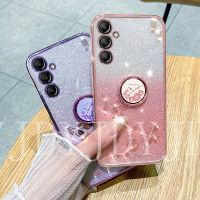 YJD เคสสำหรับ Samsung A13 A24 A14 M14 M54กุหลาบนิ่มประดับพลอยเทียมเคสโทรศัพท์กันกระแทก