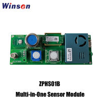 1ชิ้น Winsen ZPHS01B หลายในหนึ่งเดียวโมดูลเซ็นเซอร์สำหรับ CO2, PM2.5, CH2O, O3, CO, OC,อุณหภูมิ,ความชื้นการตรวจสอบ UART