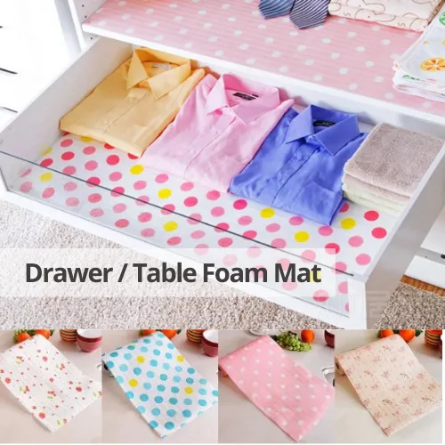 Multi-Function Drawer Shelf Liner Foam Paper For Kitchen Cabinets