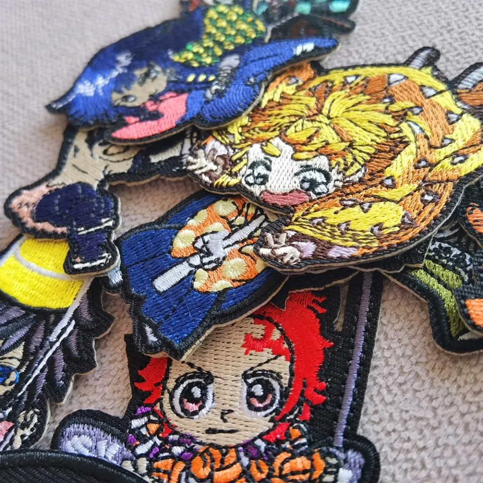 Anime Patch, Embroidery Patch, Iron On Patches For Clothing Jacket, Ironing  Sew Stickers