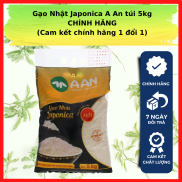 Gạo Nhật Japonica A An túi 5kg - Sản Phẩm Của Tập Đoàn Tân Long