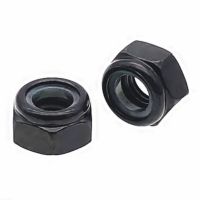 1000 Buah M2 M2.5 M3 M4 M5 100 Buah M6 M8 Hitam Nylock Nylon Insert Hex Lock Nuts