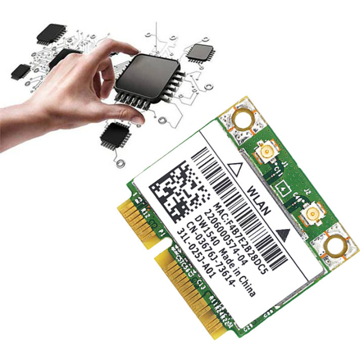 for-broadcom-bcm943228-dw1540-2-4g-5g-dual-frequency-mini-pcie-300mbps-802-11a-b-g-n-built-in-wireless-network-card