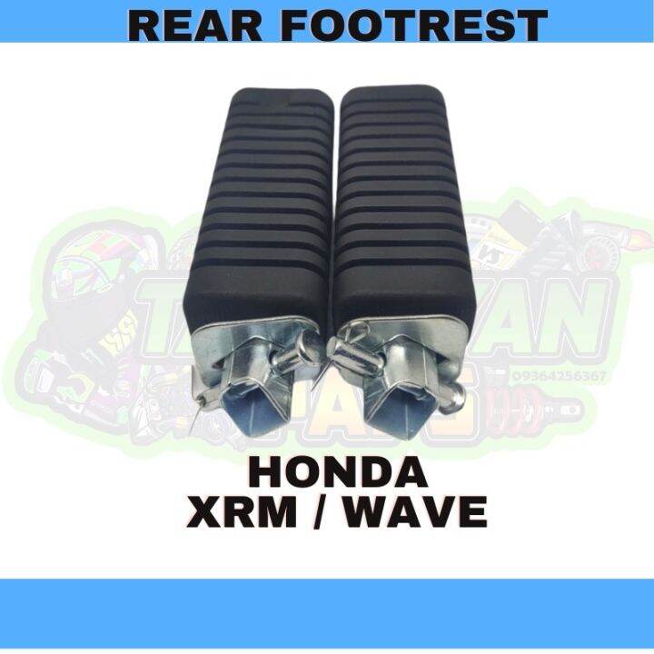 rear footrest for honda XRM/WAVE 110/125 cash on delivery Lazada PH