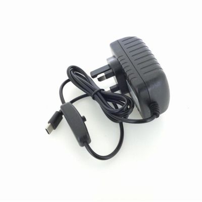 【✲High Quality✲】 fuchijin77 Raspberry Pi 4 Alimentation 5V ประเภท3a-C Adaptateur ขัดจังหวะ Avec Marche/Arrhin-C Us Au Chargeur Raspub