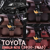 2Be-car พรมปูรถยนต์ 6D โตโยต้า Toyota Corolla Altis (2020-2023) รับประกันสินค้า1ปี