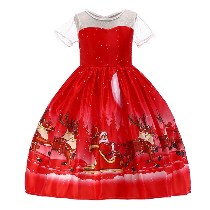 jeansame-dress-2-9y-เด็กสาวคริสต์มาสชุดเครื่องแต่งกายเจ้าหญิงสาว39-s-พรรคปีใหม่ชุดเด็กเสื้อผ้า-infantil-vestidos-เสื้อผ้าสีแดง