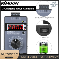 KKmoon แบบพกพา Precision Current เครื่องกำเนิดสัญญาณแรงดันไฟฟ้าโปรแกรมสัญญาณอะนาล็อกจำลองเครื่องสอบเทียบแบบชาร์จไฟได้ Ba-Ttery สำหรับจำลอง DC -10 ~ 10V และ0 ~ 22mA สัญญาณ PLC อินพุตสีดำ