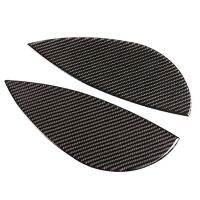 Real Carbon Fiber Dashboard Both Sides Panel Trim Sticker Decoration Replacement Parts Accessories For 3 Series E90 2005-2012