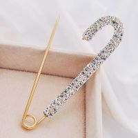 ▫  Alloy Rhinestone Pins Pants Waist Adjustment Cardigan Scarf Shawl Safety Brooches Korean Luxury Jewelry