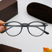 Tom for Optical Eyeglasses Frames Forde Fashion Round Acetate Women Men Reading Myopia Prescription TF5294 EyeGlasses With Case