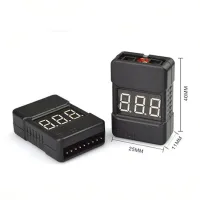 【LZ】 Bx100 1s-8s bateria medidor de tensão tester lipo bateria monitor campainha alarme para rc avião helicóptero fpv corrida zangão peças diy