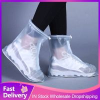 【JH】Reusable Rain Boot Cover Bicycle Waterproof Overshoe Wear Resistant Men Women Shoes Covers For Rain Flats Ankle Boots Cover