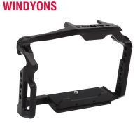 Windyons Aluminum Alloy Camera Video Cage Metal with Cold Shoe Mount 1/4 Inch Screw Hole for GH6