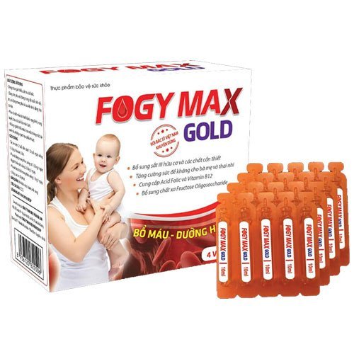Siro bổ máu fogy max gold, hỗ trợ bổ sung sắt cho cơ thể - ảnh sản phẩm 1
