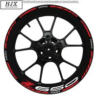 ☞▩▦ Newest For Kawasaki Z650 LOGO Inner And Outer Wheel Hub Decal Set Decorative Z 650 Motorcycle 17 Inch Rim Reflective Sticker