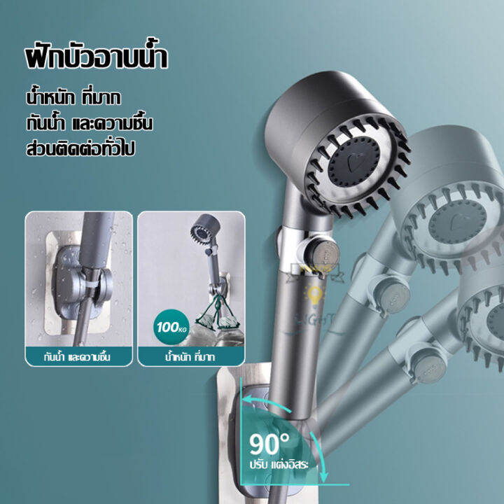 ฝักบัว-ฝักบัวอาบน้ำ-shower-head-high-pressure-set-ฝักบัวแรงดันสูง-ฝักบัวแรงสูง-ชุดฝักบัวอาบนำ-ฝักบัวกรองน้ำ-ฝักบัวใหญ่ๆ