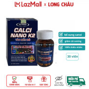 Viên canxi calcl nano k2 Tảo biển đỏ giúp bổ sung canxi, giảm còi xương