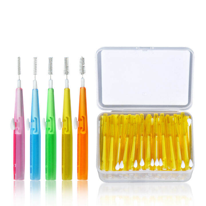 (FREE CLEANPIK DENTAL FLOSS) 60Pcs 0.7mm Cleanpik Dental Floss Massage