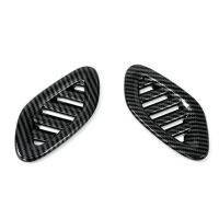 For Seeker 2023 2024 Dashboard Side Air Condition Vent Cover Trim Interior Accessories , ABS Carbon Fiber