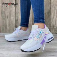 Women Lightweight Running Shoes Outdoor Sports Shoes Breathable Mesh Comfort Air Cushion Platform Sneakers women big size 43