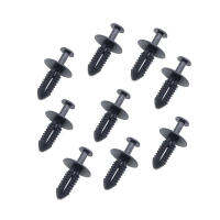 50PCS รถกันชน Fender Leaf แผ่นซับคงที่ Clamp Grille Auto Fastener คลิปสำหรับ BMW Benz Opel ยึดสกรู Clip