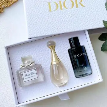 Dior perfume gift set 3 online bottle