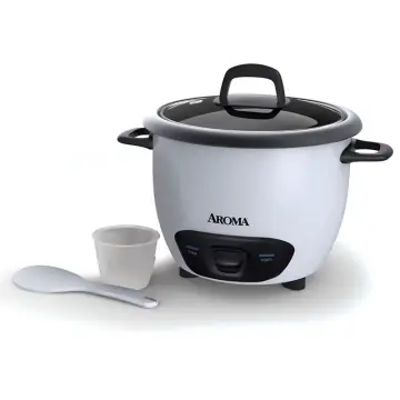 Aroma ARC-1230R 20-Cup (Cooked) Digital Rice Cooker with Glass Lid