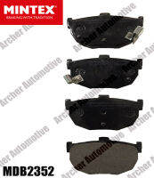 ผ้าเบรก หลัง (brake pad) HYUNDAI Coupe 1.6 - 2.7 V6 ปี 2002, Elantra 1.6, 2.0GLS ปี 1991 - 2000, Cerato 2.0 ปี 2005