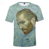 Van Gogh 3D Printed 2021 New Fashion T-shirt Men Women Summer Casual Short Sleeve T-shirts Fashion Streetwear Trendy Style Tops