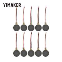 Yimaker ไมโครมอเตอร์สั่น1234 10ชิ้น12*34แบนบนมอเตอร์สำหรับโทรศัพท์ Moteur Mager เหรียญ