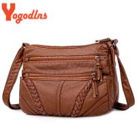 ZZOOI Yogodlns Winter New Shoulder Bag For Women Soft PU Leather Crossbody Bag Vintage Messenger Bag Lady Handbag Brands Lady Pouch