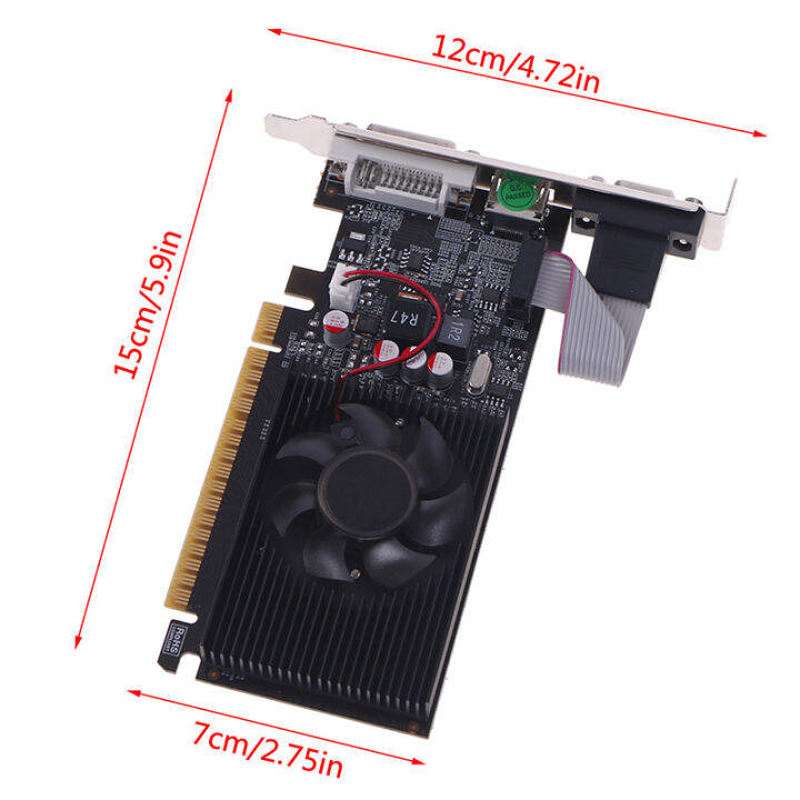 Magical house Desktop Graphics Card GT730 2G DDR3 64Bit Video Graphics ...