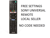 VIA LED LCD ANDROID remote control UNIVERSAL Free Settings NO CODE NEEDED