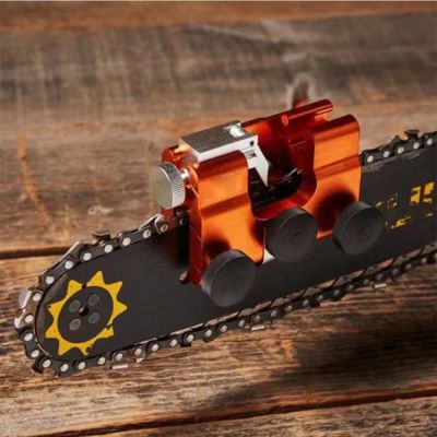Portable Chain Saw Sharpener for Sharpening Chain Machine Chainsaw Chains Sharpen Jig Machinery Garden Power Tools