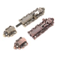 1pc Luxurious Door Bolt w/screw Antique Bronze/Copper Gate Latch Alloy Classical European Decor Wood/Metal Window Pin 150-250mm Door Hardware Locks Me