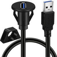 สายต่อ Usb 3.0ตัวผู้เป็นตัวเมีย,สายต่อ Aux สำหรับติดแผงหน้าปัดรถยนต์รถบรรทุกเรือ