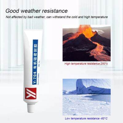 Silicone Sealant Fast Dry Glue Waterproof High Temperature Resistant Electronic Glue for Circuit Board Glue Silicone Sealant FU