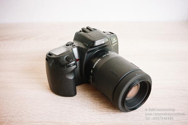 ขายกล้องฟิล์ม-minolta-a303si-สภาพปานกลาง-ใช้งานได้ปกติ-serial-96701640-พร้อมเลนส์-tele-tamron-80-210mm-f4-5-5-6