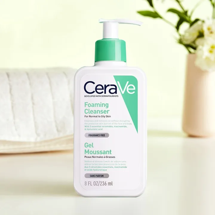 CeraVe Facial Cleanser Moisturizer Lotion Amino Acid Salicylic Acid