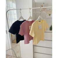 ST190 Basic Crop Top ป้าย HONEY YOC ?