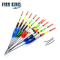 ﹉ FISH KING 10PCS/lot Fishing Float Set Flutuador Mix Size Color For Carp Fishing Buoy Boia Floats Pesca Tackle